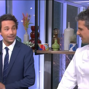 Bertrand Chameroy de retour dans "C à Vous", capture France 5