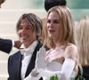 "Keith n’a pas pu se rendre au Portugal pour ce rendez-vous en raison de sa tournée aux États-Unis" a déclaré une source à nos confrères. Il s’y rendra par après, lorsque son emploi du temps le lui permettra.

New York, NY  - Celebrities arrive for The 2024 Met Gala  Celebrating "Sleeping Beauties: Reawakening Fashion" at the Metropolitan Museum of Art in New York.

© Backgrid USA / Bestimage