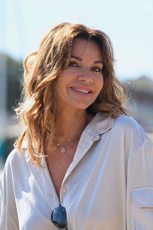 Ingrid Chauvin assiste au Demain Nous Appartient lors du 26ème Festival de la Fiction de La Rochelle le 14 septembre 2024 à La Rochelle, France. Photo par Franck Castel/ABACAPRESS.COM