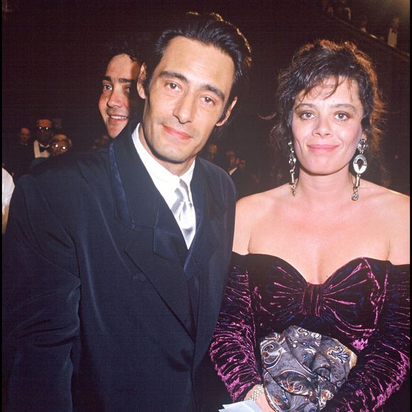 Gérard Lanvin et son épouse Jennifer au Festival de Vannes en 1990 © Angeli - Rindoff Bestimage
