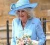 Pour la traditionnelle messe de Pâques du dimanche 20 avril
La Reine Camilla lors de la messe de Pâques à la chapelle St George au château de Windsor le 20 avril 2025
Pictured: Queen Camilla (Camilla Parker Bowles, reine consort d'Angleterre)