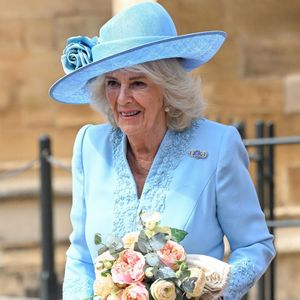 Pour la traditionnelle messe de Pâques du dimanche 20 avril 

La Reine Camilla lors de la messe de Pâques à la chapelle St George au château de Windsor le 20 avril 2025



Pictured: Queen Camilla (Camilla Parker Bowles, reine consort d'Angleterre)