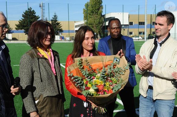 Un joueur qui à force de volonté était parvenu au sommet de son sport.

Loretta Denaro lors de l'inauguration du stade Christophe Dominici à Chevilly-Larue