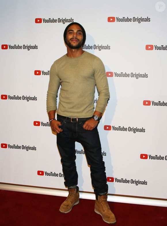 Nassim Lyes si Ahmed de la série "Groom" - Avant-première des séries YouTube Originals : "Les Emmerdeurs" et "Groom"' au Grand Rex à Paris, France, le 18 septembre 2018. © Denis Guignebourg/Bestimage