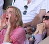 Oriane Deschamps et Michèle Laroque lors des Internationaux de France de Tennis de Roland Garros 2025. Paris, le 30 mai 2025 @Zabulon Laurent ABACA