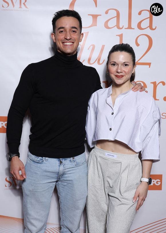 Tibo Inshape et sa femme Juju Fitcats lors de la première édition du gala caritatif 'le Gala du 12 Fevrier' au profit des grands brûlés dans les salons de l'Hotel Royal Monceau le 12 Fevrier 2026 à Paris. © Denis Guignebourg/BestImage