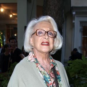 Micheline Presle - Jean-Michel Ribes fête ses 10 ans à la diréction du Théâtre du Rond-Point à Paris, le 30 juin 2012.
PIX4U / BESTIMAGE