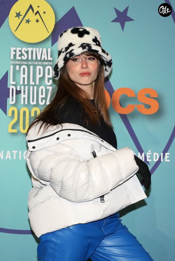 Poqssi - Photocall de la cérémonie de clôture du 26ème Festival de l'Alpe d'Huez le 21 janvier 2023. © Dominique Jacovides/Bestimage