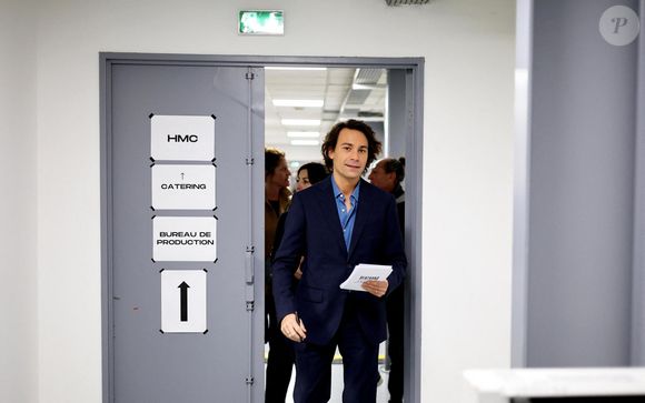 Exclusif -  Bertrand Chameroy dans les backstage de sa nouvelle émission "Bertrand n'a pas sommeil", diffusée à partir du 5 janvier sur France 2
© Dominique Jacovides / Bestimage