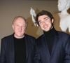 Fils aîné de François-Henri Pinault et petit-fils du fondateur de Kering, François Pinault mène un parcours loin de la surexposition médiatique. 

François-Henri Pinault et son fils François Pinault Jr. - Vernissage de l'exposition de la Collection François Pinault du Sculpteur Charles Ray à la Bourse du Commerce à Paris, France.  © Bertrand Rindoff/Bestimage