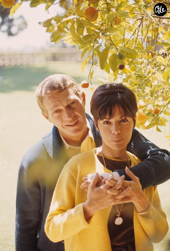 Archives - STEVE MCQUEEN et sa femme Neile Adams dans les années 1970. Globe Photos / PixPlanete / Bestimage