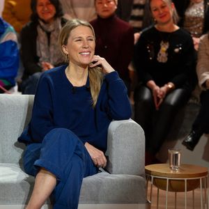 Agathe Lecaron sur plateau de l'émission "Animalement Vôtre" présentée par Bernard Montiel et diffusée le 1er mars 2026 sur France 3, à Paris, France, le 13 janvier 2026. © Julien Sarkissian/Bestimage