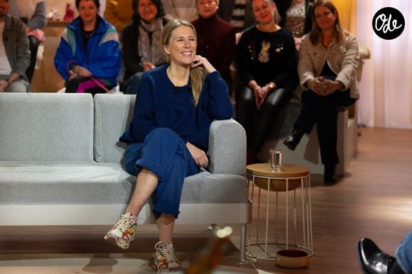 Agathe Lecaron sur plateau de l'émission "Animalement Vôtre" présentée par Bernard Montiel et diffusée le 1er mars 2026 sur France 3, à Paris, France, le 13 janvier 2026. © Julien Sarkissian/Bestimage