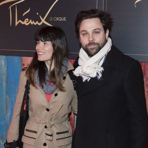 Arthur Jugnot et une amie - Cérémonie de remise de prix du 39ème Festival Mondial du Cirque de Demain sur la Pelouse de Reuilly à Paris le 4 février 2018. © Pierre Perusseau/Bestimage