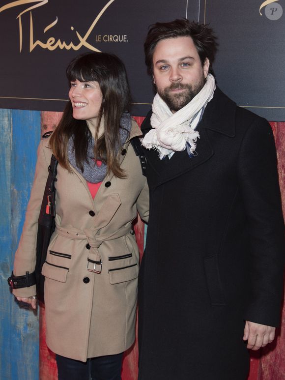 Arthur Jugnot et une amie - Cérémonie de remise de prix du 39ème Festival Mondial du Cirque de Demain sur la Pelouse de Reuilly à Paris le 4 février 2018. © Pierre Perusseau/Bestimage
