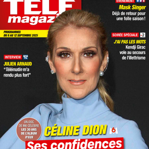 Couverture de "Télé Magazine" du 25 août 2025.