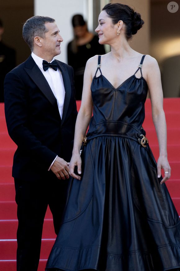 Guillaume Canet, Marion Cotillard - Montée des marches du film " Karma " lors du 79ème Festival International du Film de Cannes, le 15 mai 2026. © Olivier Borde / Bestimage