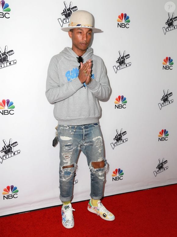 Pharrell Williams - People au photocall de la 7ème saison de "The Voice" à West Hollywood. Le 8 décembre 2014

FAMEFLYNET / BESTIMAGE