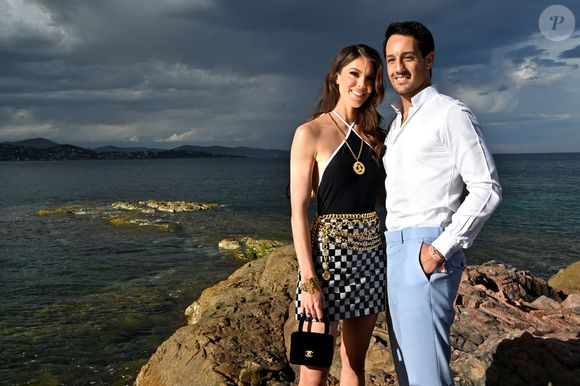 Iris Mittenaere et Diego El Glaoui au défilé Etam Croisière 2023 à Saint-Tropez le 11 mai 2023.

© Bruno Bebert / Bestimage