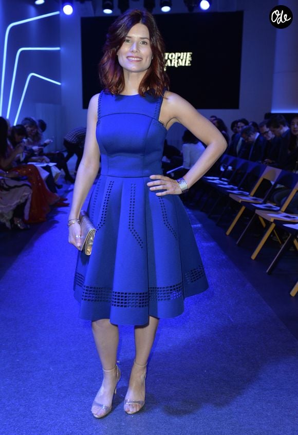 Flavie Péan au front row du défilé de mode Christophe Guillarmé collection prêt-à-porter automne-hiver 2019/2020 à l'Atelier Renault à Paris, France, le 27 février 2019. © Veeren-CVS/Bestimage