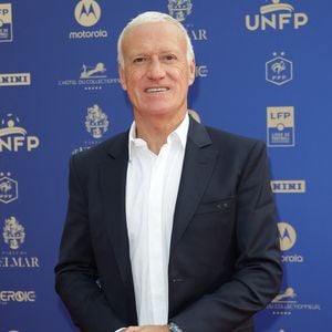 Ce mercredi, Didier Deschamps était l'invité de la matinale de France Inter à l'approche de la Coupe du monde nord-américaine.
Didier Deschamps - Photocall de la 34ème édition des Trophées UNFP du Football au Palais Brongniart à Paris. © Coadic Guirec/Bestimage
