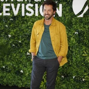 Frédéric Diefenthal au photocall de la série "Ici tout commence" lors du 62ème Festival de Télévision de Monte-Carlo, à Monaco, le 17 juin 2023. © Denis Guignebourg/BestImage