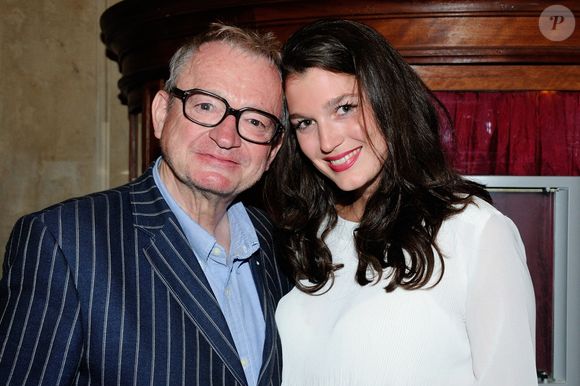 Jean-Luc Petitrenaud et sa fille Louise Petitrenaud assistant à l'avant-première de Bon Retablissement au théâtre Edouard VII à Paris, France, le 08 septembre 2014. Photo by Aurore Marechal/ABACAPRESS.COM