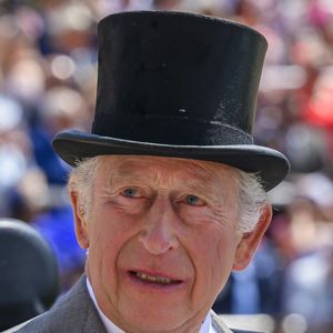 17 juin 2025 : le roi Charles III lors de la première journée de Royal Ascot à l'hippodrome d'Ascot. Crédit photo : Zuma Press / Bestimage