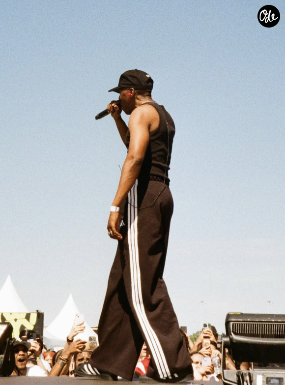 Prince Waly lors d'un concert