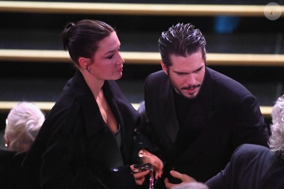 François Civil et Adèle Exarchopoulos lors de la 50e cérémonie des César du cinéma à L'Olympia le 28 février 2025 à Paris, France. Photo by Franck Castel/ABACAPRESS.COM