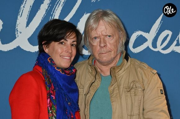 Le chanteur Renaud Sechan et son épouse Cerise assistent à la première du film « La vallée des fous », qui s'est tenue au cinéma Pathé Wepler à Paris, en France, le 12 novembre 2024. Photo de Mireille Ampilhac/ABACAPRESS.COM