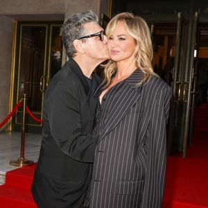 Première sortie officielle pour Adriana Karembeu et son compagnon Marc Lavoine au photocall du Concerto pour la Paix d'Omar Harfouch : Un Appel à l'Unité et à la Paix au Théâtre des Champs Elysées à Paris, France, le 18 septembre 2024. © Perusseau-Tribeca/Bestimage