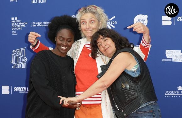 Aïssa Maïga, Corinne Masiero et Romane Bohringer lors de la 4ème édition du festival du film de Demain à Vierzon

© Coadic Guirec/Bestimage