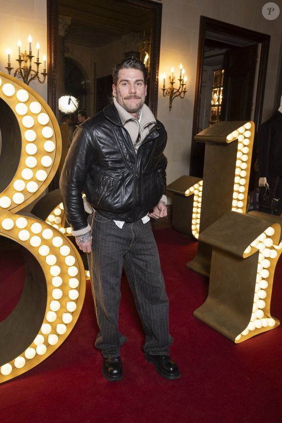 Clément Grobotek - Photocall pour les 130 ans de Berluti lors de la fashion week à Paris le 22 janvier 2025. © Olivier Borde /Bestimage