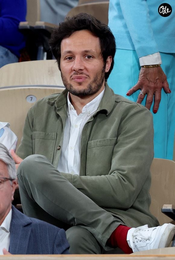 Le chanteur Vianney en tribunes lors des Internationaux de France de Tennis de Roland Garros 2025, à Paris, France, le 6 juin 2025. © Jacovides-Moreau/Bestimage