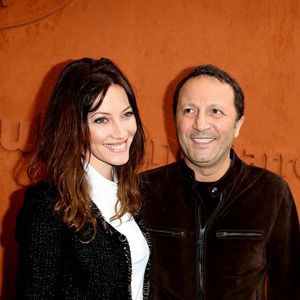 Mareva Galanter et son compagnon Arthur (Jacques Essebag) - People au village des internationaux de France de tennis à Roland Garros à Paris 5 juin 2016.

© Dominique Jacovides / Bestimage