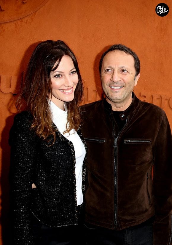Mareva Galanter et son compagnon Arthur (Jacques Essebag) - People au village des internationaux de France de tennis à Roland Garros à Paris 5 juin 2016.

© Dominique Jacovides / Bestimage