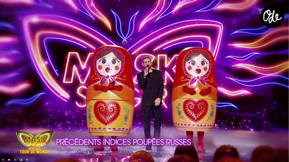 Les poupées russes dans Mask Singer 9, prime du 22 mai - capture d'écran TF1