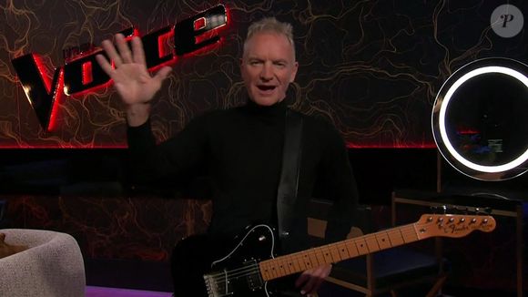 Los Angeles, CA - Snoop Dogg et Sting ont présenté leur nouvelle chanson Another Part of Me lors de la finale de la saison de The Voice.