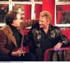 Johnny Hallyday et Michel Sardou dans Vivement Dimanche