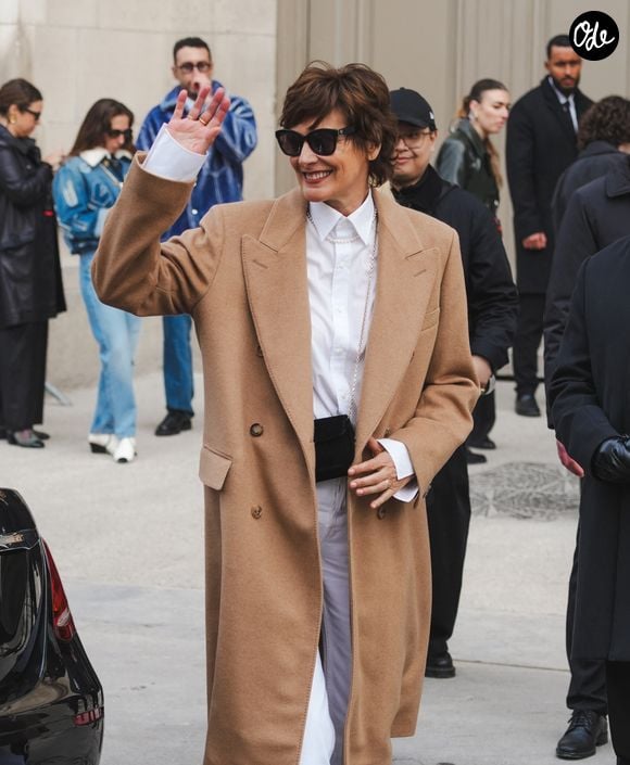 Ines de la Fressange - Arrivées au défilé Chanel Collection Prêt-à-Porter Automne/Hiver 2025-2026 lors de la Fashion Week de Paris.

© Lucia Sabatelli / Bestimage