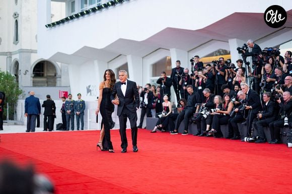 George Clooney et sa femme Amal à la cérémonie d'ouverture et la projection du film "Ink" lors de la 83ème édition du festival international du film de Venise, la Mostra le 2 septembre 2026. © Pierre Perusseau / Bestimage