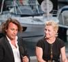 Officiellement, une "grosse grippe" avait été évoquée...
Exclusif - Bertrand Chameroy, Anne-Elisabeth Lemoine - Plateau de l'émission "C à vous" lors du 77ème Festival International du Film de Cannes le 21 mai 2024. © Jack Tribeca/Bestimage