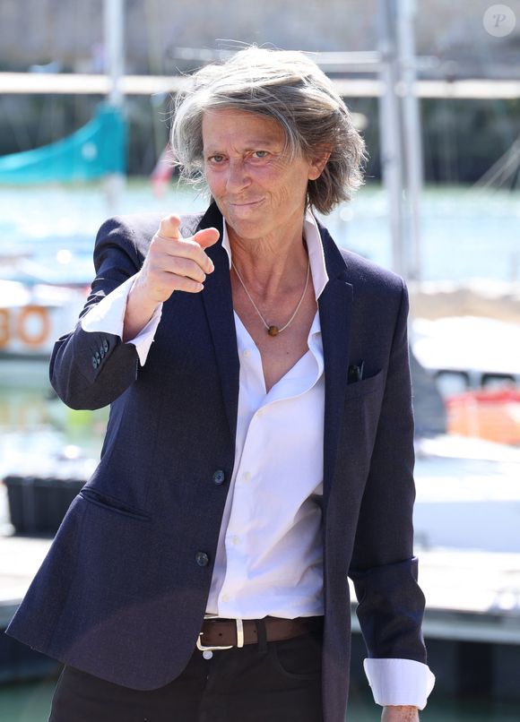 Juliette Plumecocq-Mech - Photocall de la série "La tribu" lors de la 25ème édition du Festival de la fiction de la Rochelle, le 14 septembre 2023. 
© Denis Guignebourg / Bestimage