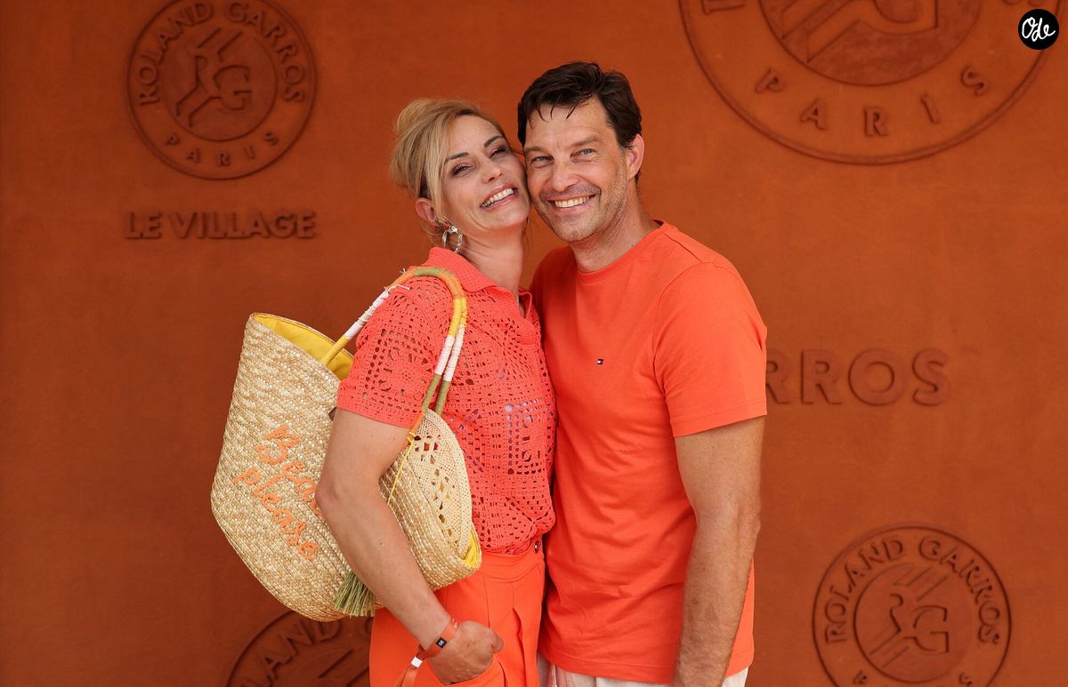 Photo : Élodie Gossuin et Bertrand Lacherie ont célébré leurs vingt ans ...