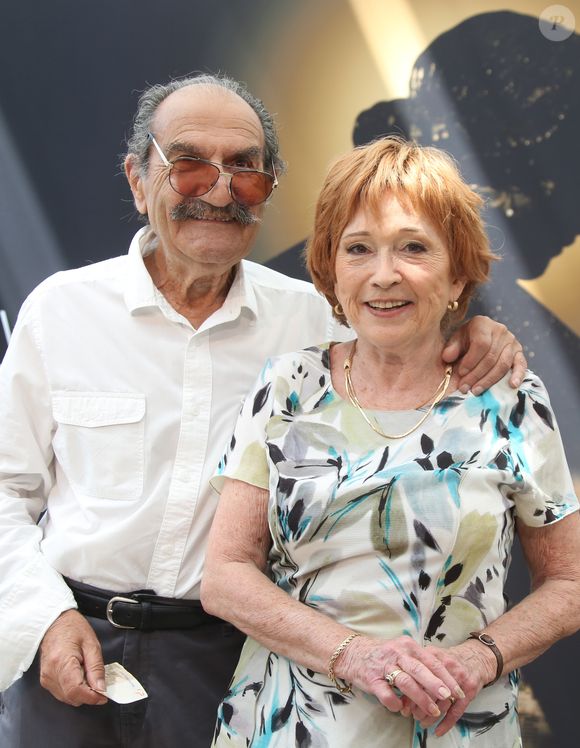 Gérard Hernandez et Marion Game - 57ème Festival de télévision de Monte-Carlo, le 17 juin 2017. © Denis Guignebourg/Bestimage