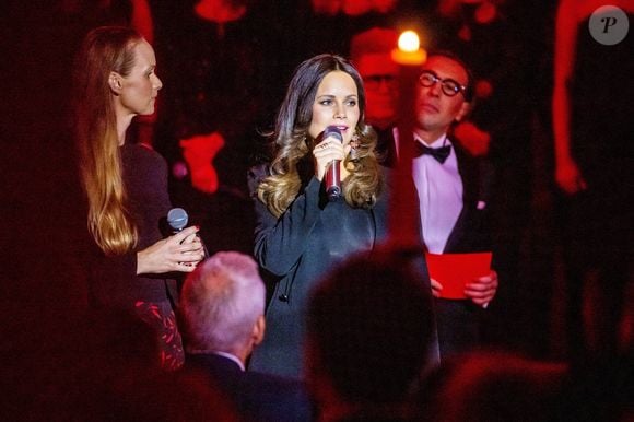 La princesse Sofia et le Prince Carl Philip assistent au concert de Noel à Stockholm en Suède le 20 décembre 2024.