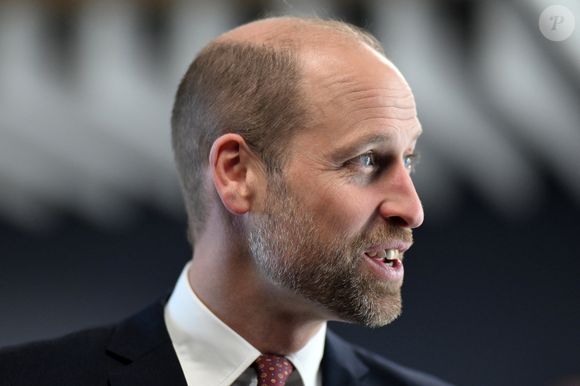 Le prince William, prince de Galles, visite dans les nouveaux locaux de la société internationale de semi-conducteurs KLA à Newport, le 1er décembre 2025. Photo par PA Photo/ Bestimage