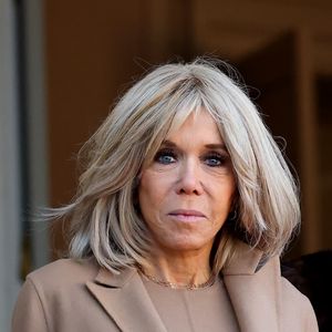 Accueil de B.TINUBU, Président de la République fédérale du Nigéria et de son épouse O.Tinubu par le Président  de la République E.Macron et Brigitte Macron au Palais de l'Elysée à Paris  le 28 Novembre 2024 © Dominique Jacovides / Bestimage