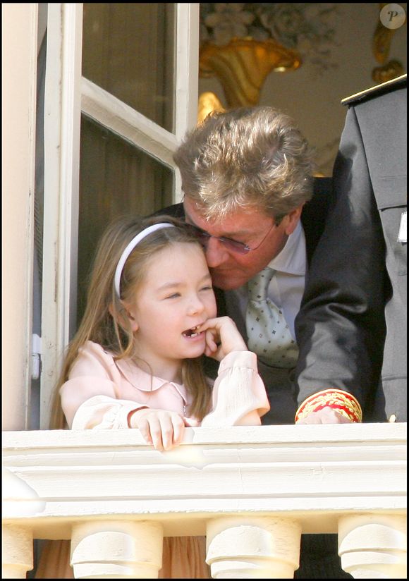 Ernst August de Hanovre et sa fille Alexandra, en 2006, à la fête Monégasque